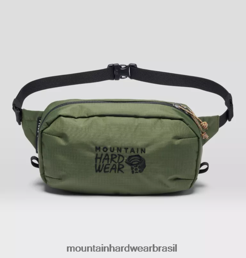 excedente verde unissex Mountain Hardwear bolsa de quadril para dia de campo equipamento AD28F6700