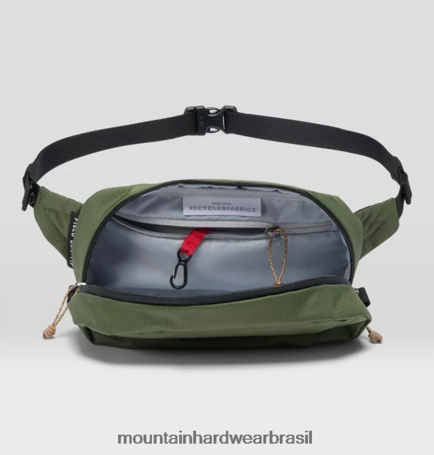 excedente verde unissex Mountain Hardwear bolsa de quadril para dia de campo equipamento AD28F6700