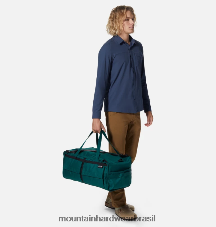 caçador verde unissex Mountain Hardwear mochila resistente de acampamento 50l equipamento AD28F6741