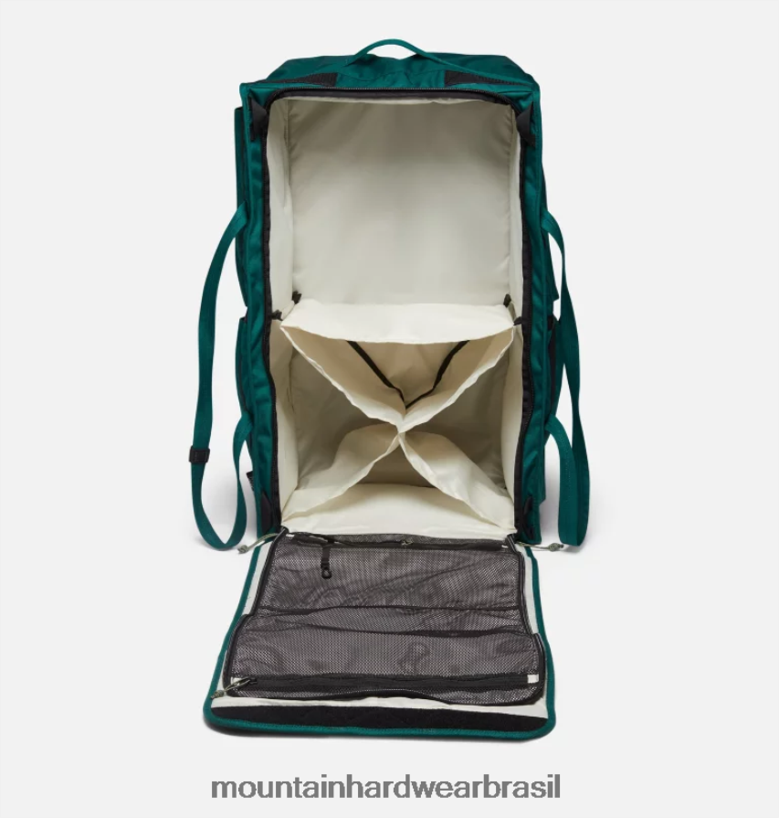 caçador verde unissex Mountain Hardwear mochila resistente de acampamento 80l equipamento AD28F6744