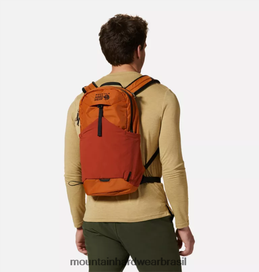 cobre brilhante unissex Mountain Hardwear mochila dia de campo 16l equipamento AD28F6689