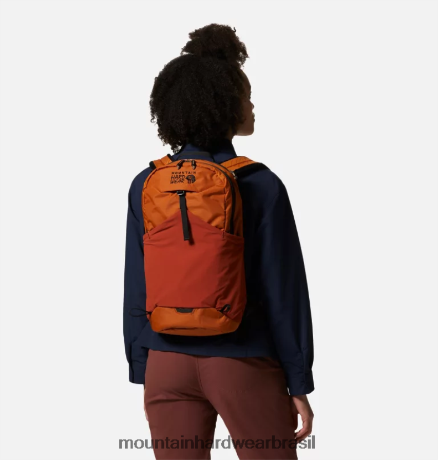 cobre brilhante unissex Mountain Hardwear mochila dia de campo 16l equipamento AD28F6689