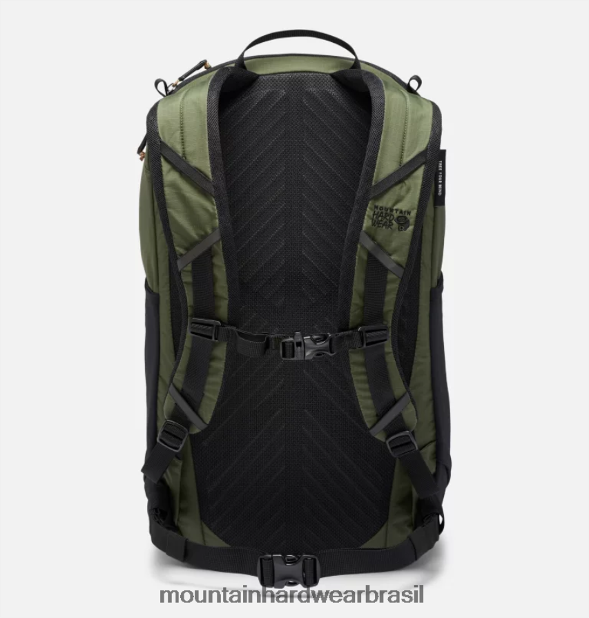 excedente verde unissex Mountain Hardwear mochila dia de campo 22l equipamento AD28F6692