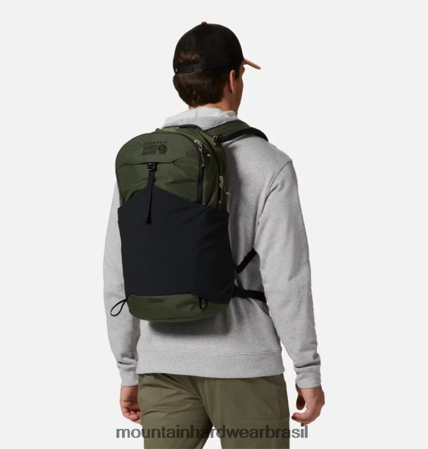 excedente verde unissex Mountain Hardwear mochila dia de campo 22l equipamento AD28F6692