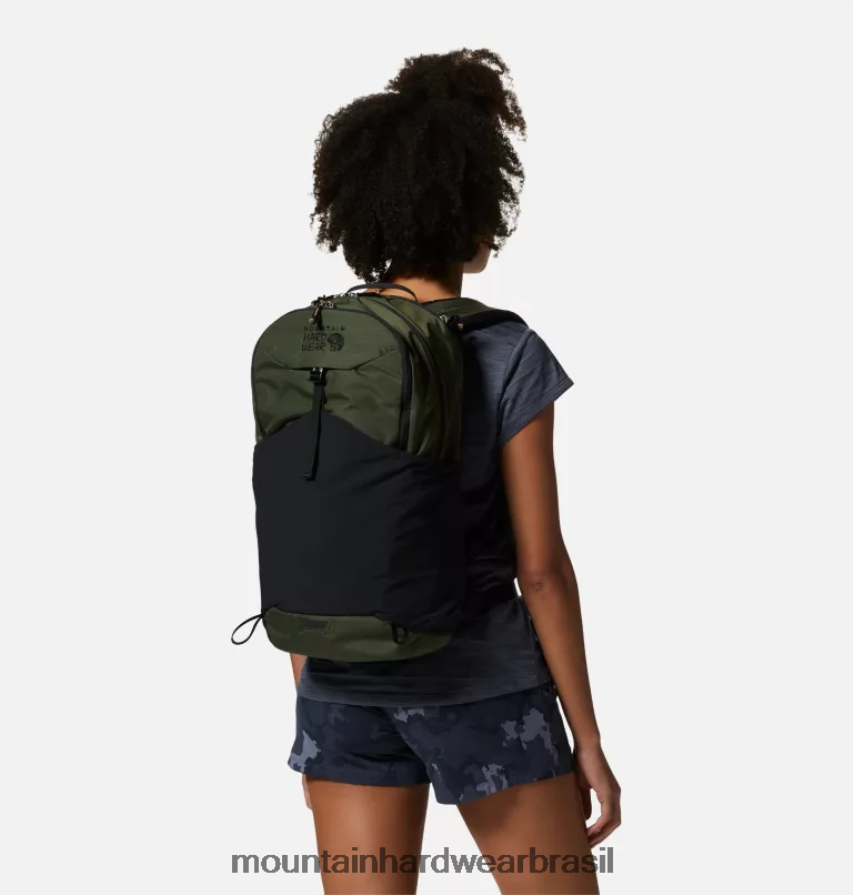 excedente verde unissex Mountain Hardwear mochila dia de campo 22l equipamento AD28F6692