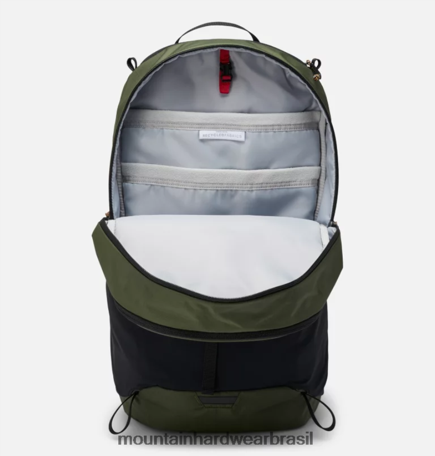 excedente verde unissex Mountain Hardwear mochila dia de campo 22l equipamento AD28F6692