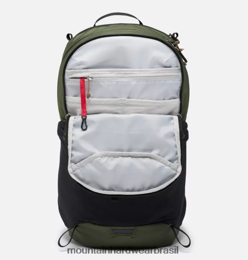excedente verde unissex Mountain Hardwear mochila dia de campo 22l equipamento AD28F6692