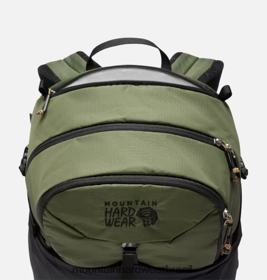 excedente verde unissex Mountain Hardwear mochila dia de campo 28l equipamento AD28F6694