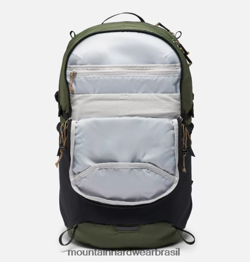 excedente verde unissex Mountain Hardwear mochila dia de campo 28l equipamento AD28F6694