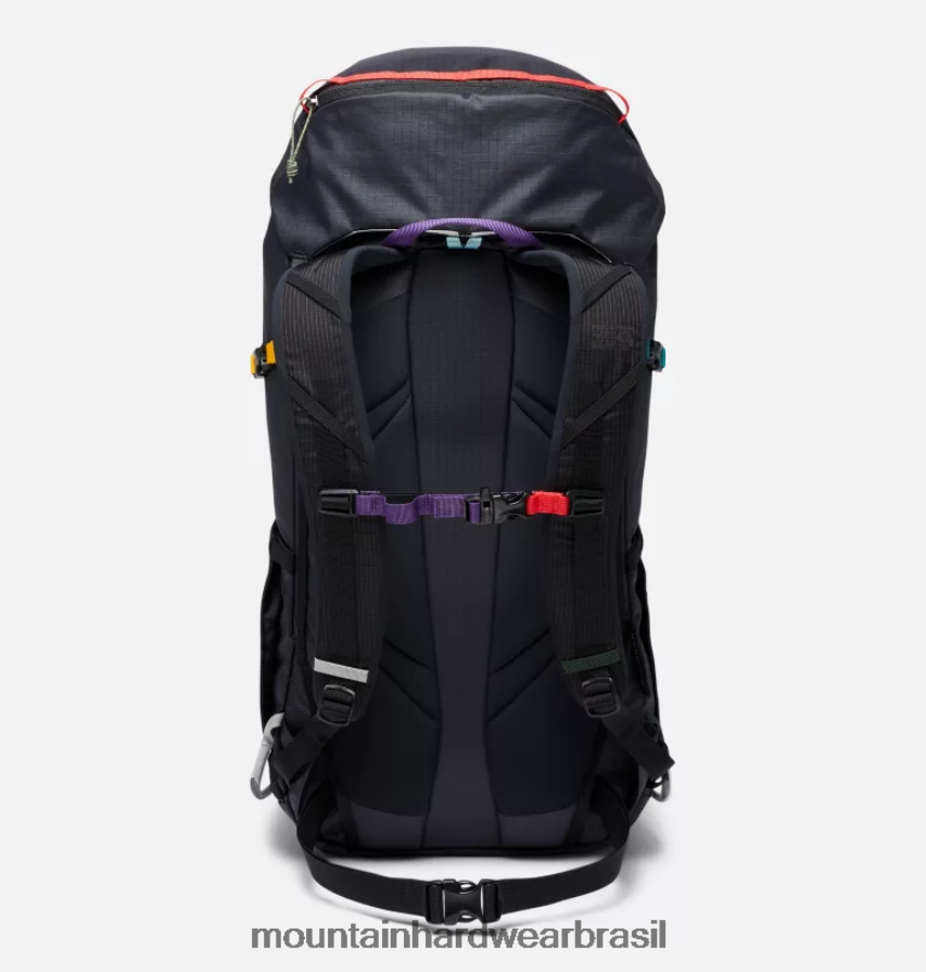 preto/multi unissex Mountain Hardwear mochila scrambler 25l equipamento AD28F6703