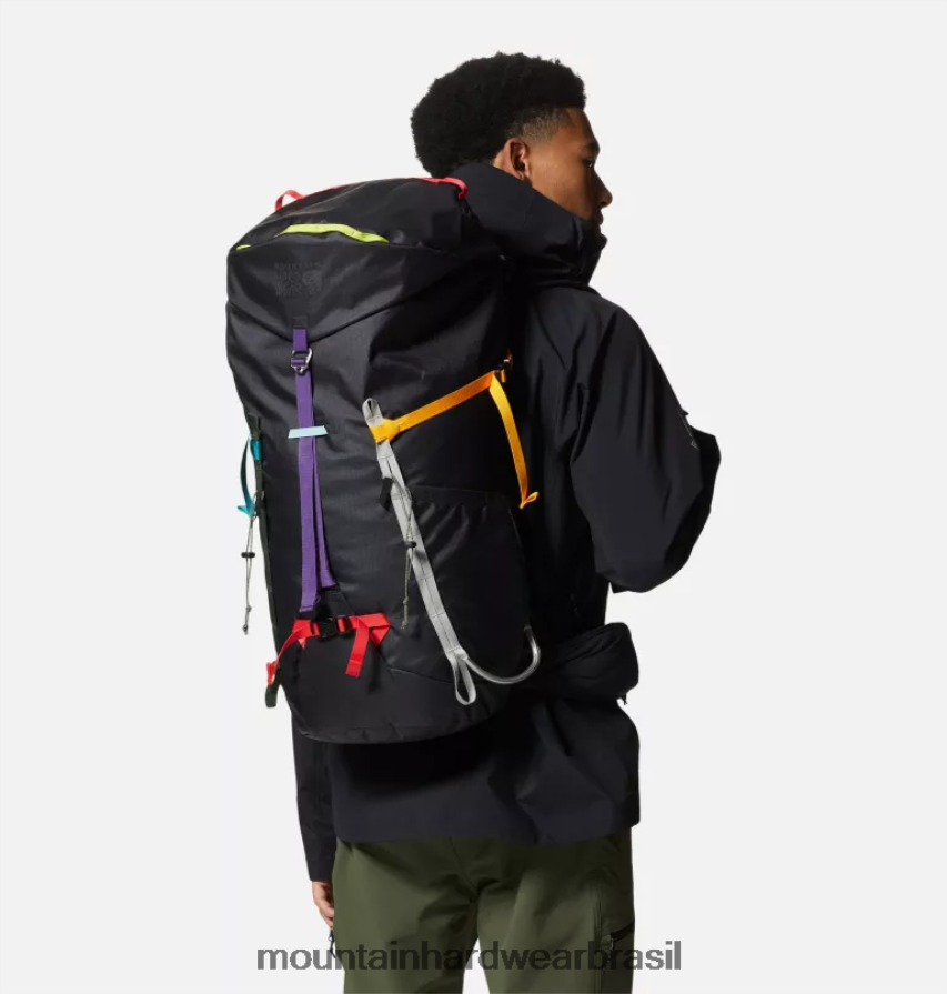 preto/multi unissex Mountain Hardwear mochila scrambler 35l equipamento AD28F6710