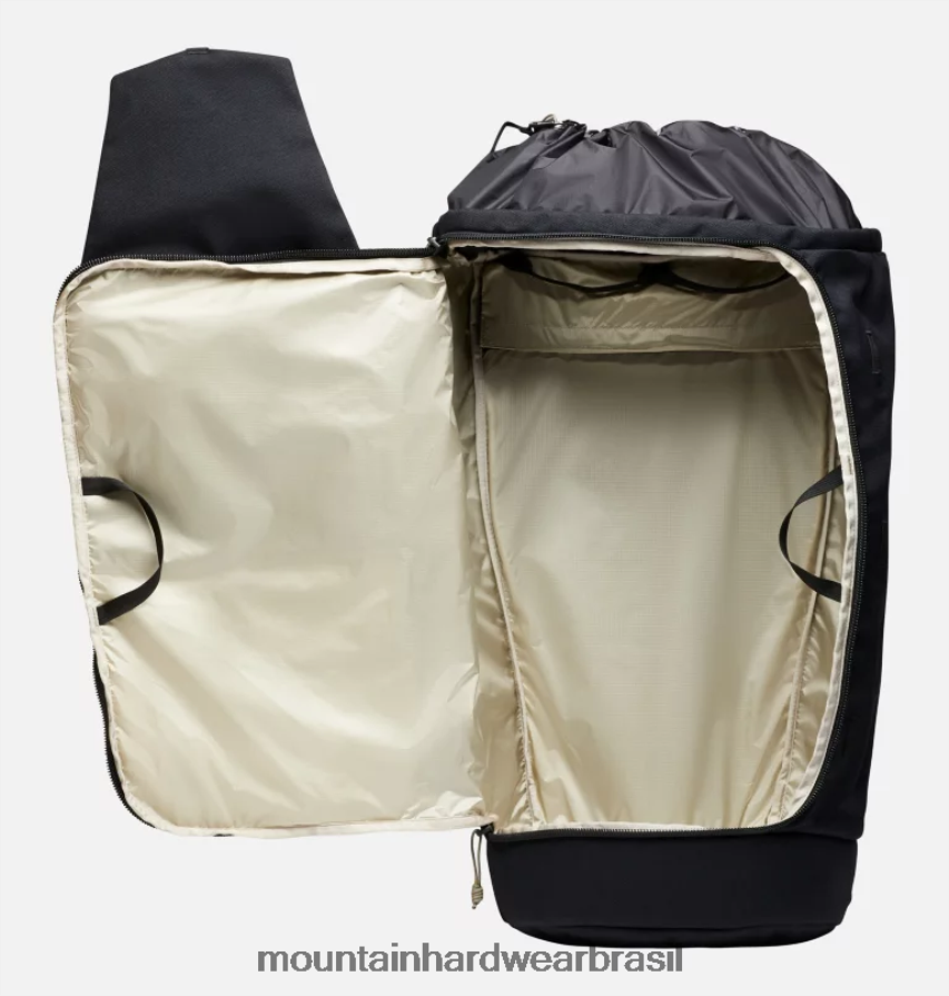 preto unissex Mountain Hardwear mochila crag wagon 60l equipamento AD28F6734