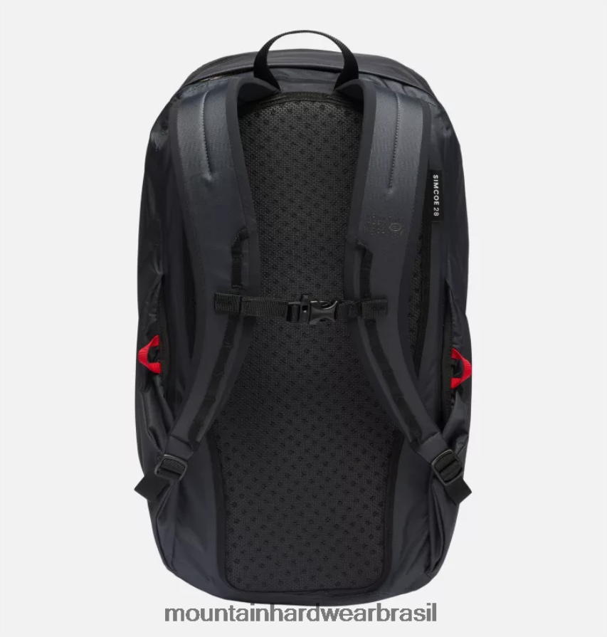 tempestade negra unissex Mountain Hardwear mochila simcoe 28 equipamento AD28F6751