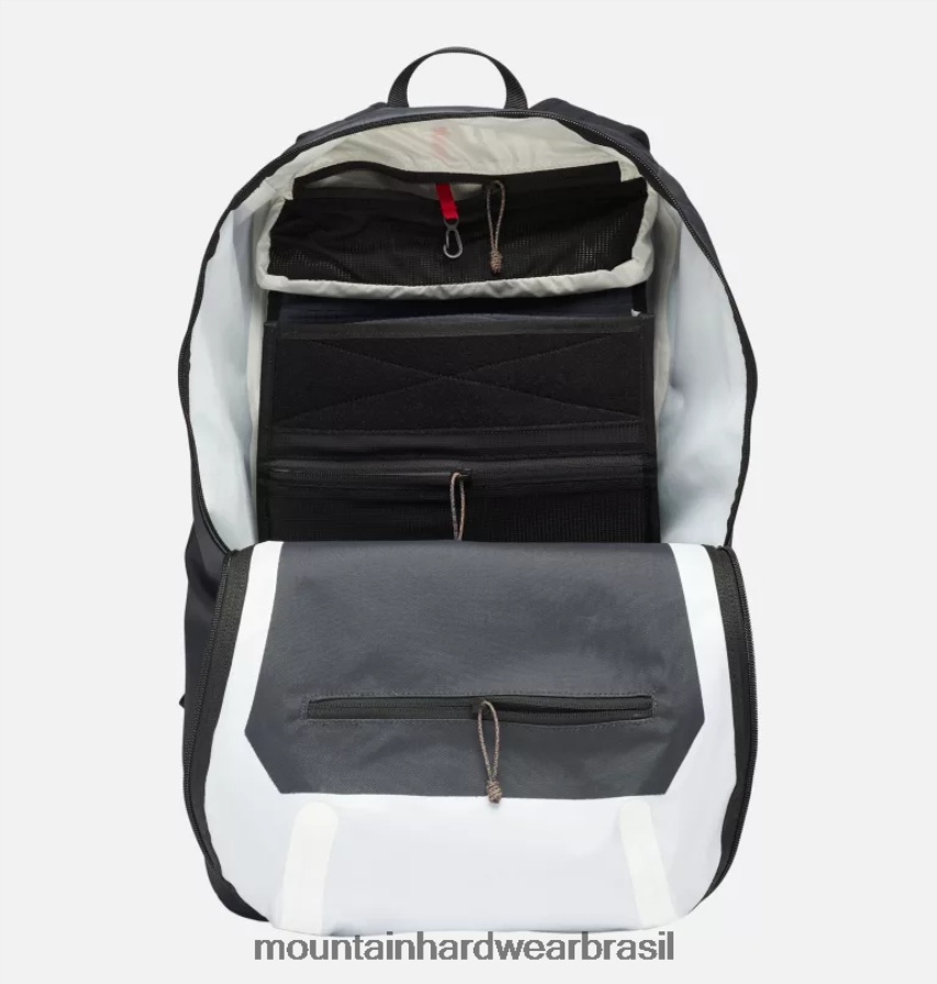 tempestade negra unissex Mountain Hardwear mochila simcoe 28 equipamento AD28F6751