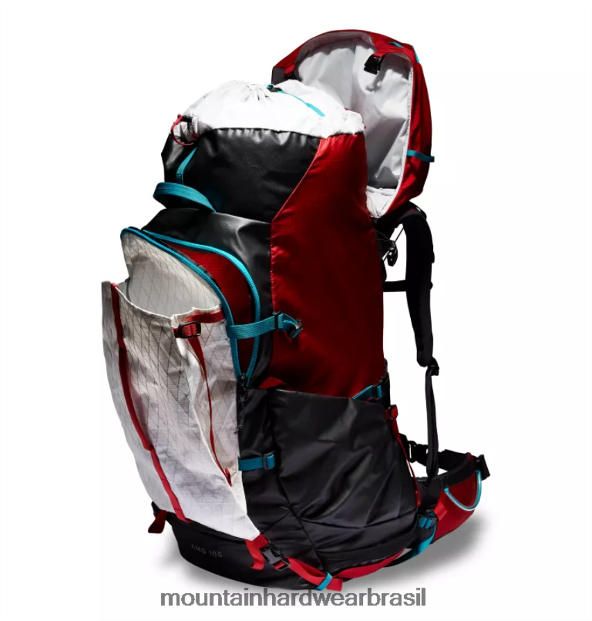 vermelho alpino unissex Mountain Hardwear mochila amg 105 equipamento AD28F6759
