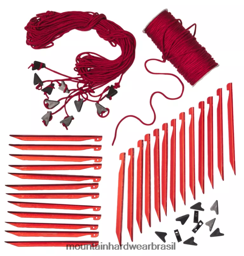 vermelho alpino unissex Mountain Hardwear barraca de cúpula da estação espacial equipamento AD28F6633