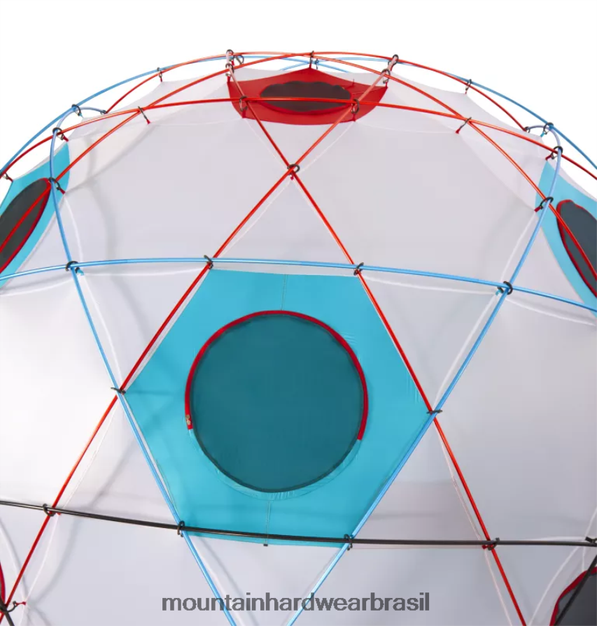 vermelho alpino unissex Mountain Hardwear barraca de cúpula da estação espacial equipamento AD28F6633