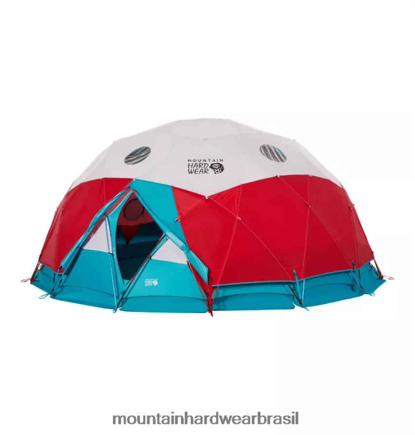 vermelho alpino unissex Mountain Hardwear barraca de cúpula da fortaleza equipamento AD28F6632