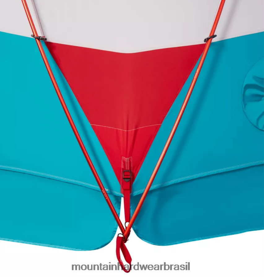 vermelho alpino unissex Mountain Hardwear barraca de cúpula da fortaleza equipamento AD28F6632