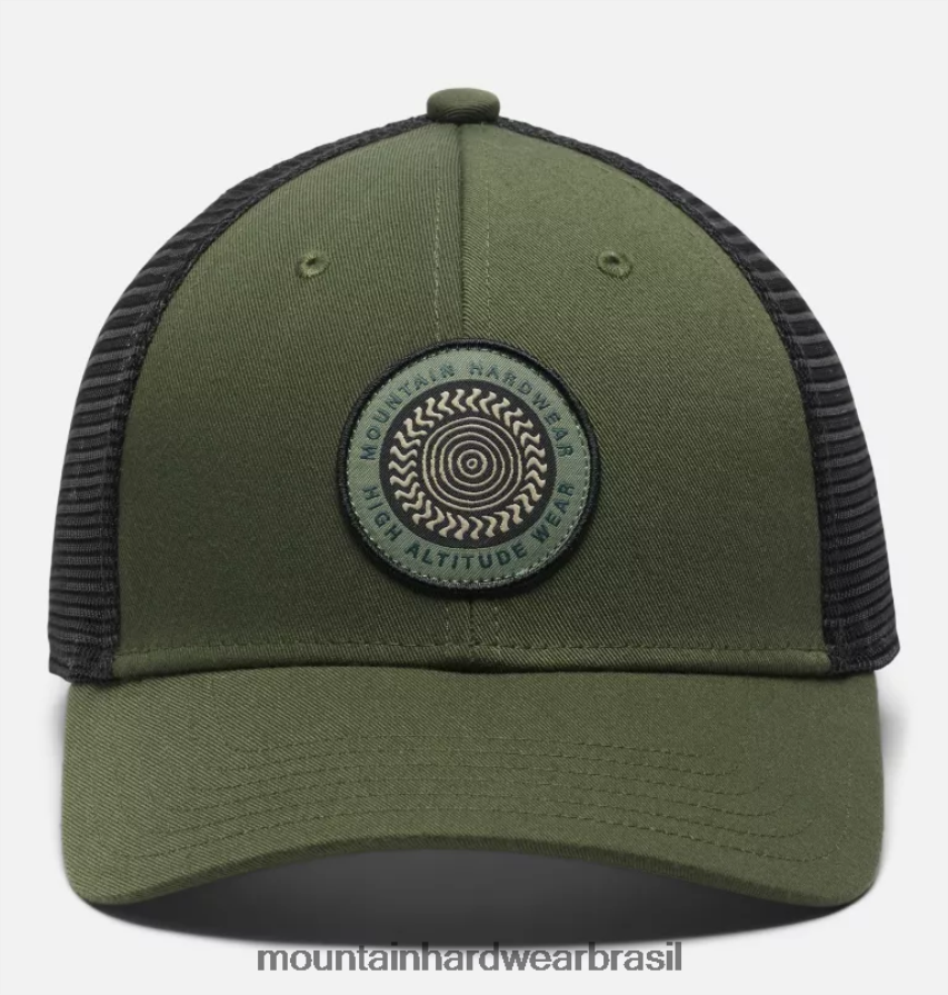 excedente verde homens Mountain Hardwear chapéu de caminhoneiro de alta altitude acessórios AD28F6425