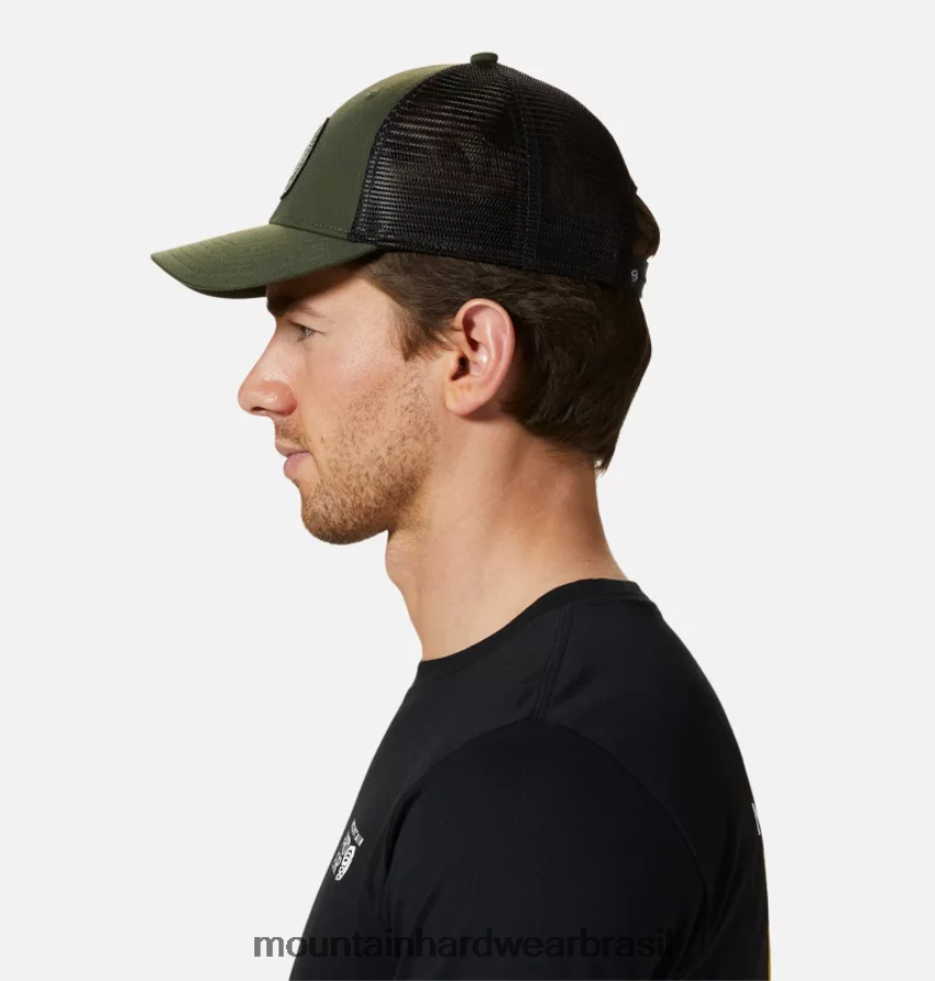 excedente verde homens Mountain Hardwear chapéu de caminhoneiro de alta altitude acessórios AD28F6425