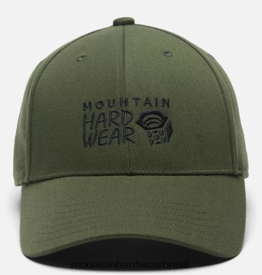 excedente verde homens Mountain Hardwear logotipo mhw 6 painéis acessórios AD28F6362