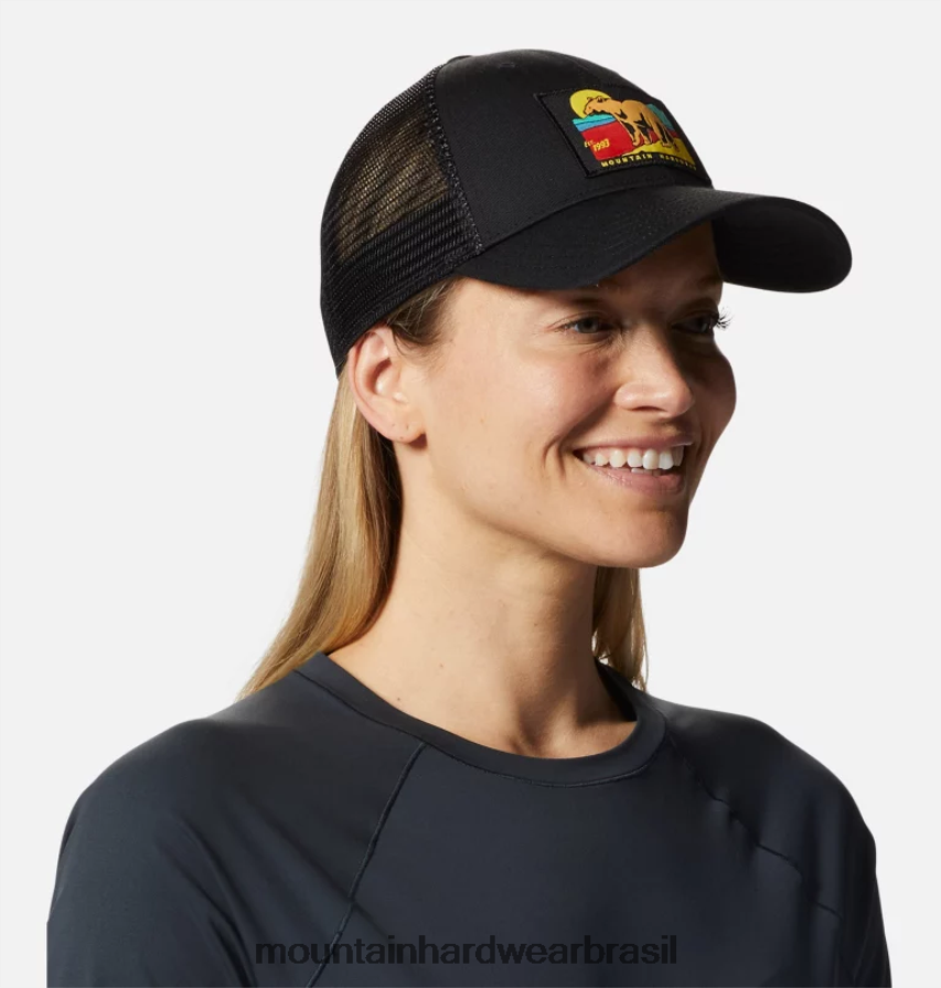 preto homens Mountain Hardwear Chapéu de caminhoneiro de 93 ursos acessórios AD28F6428