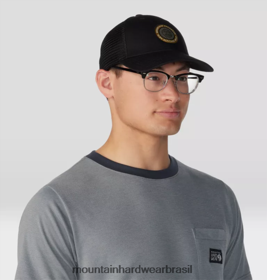 preto homens Mountain Hardwear chapéu de caminhoneiro de alta altitude acessórios AD28F6424