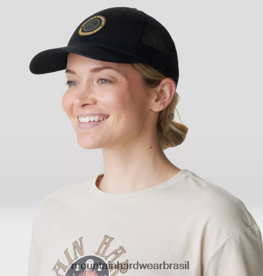 preto homens Mountain Hardwear chapéu de caminhoneiro de alta altitude acessórios AD28F6424