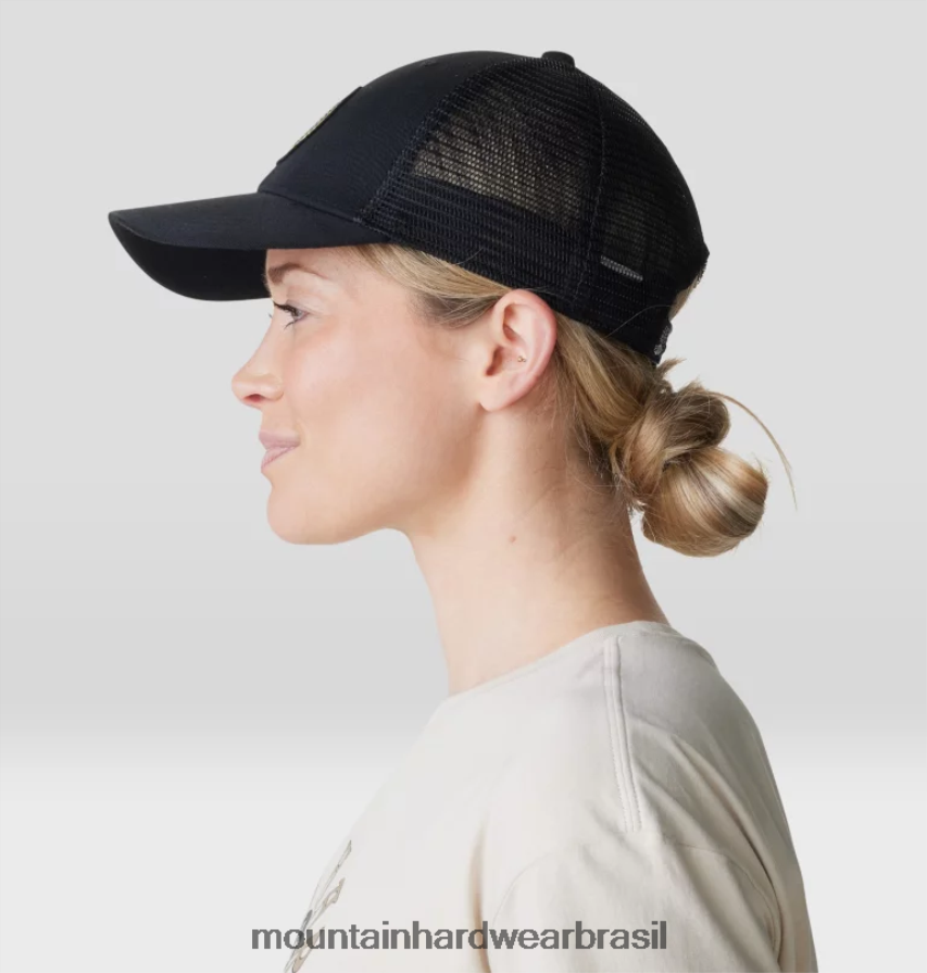 preto homens Mountain Hardwear chapéu de caminhoneiro de alta altitude acessórios AD28F6424