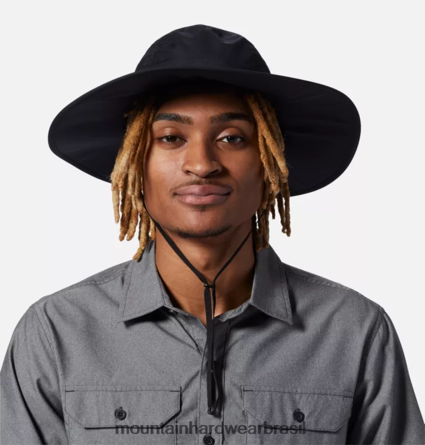 preto homens Mountain Hardwear exposição/2 chapéu de chuva gore-tex infinium acessórios AD28F6292