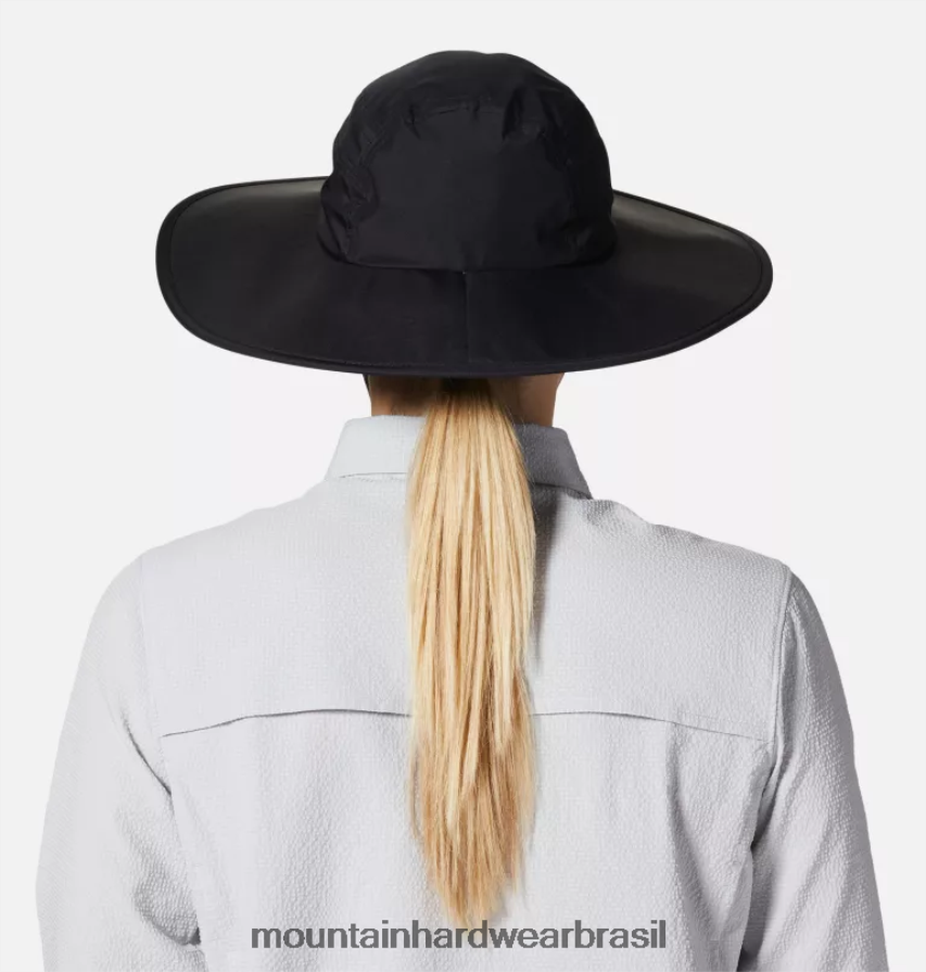 preto homens Mountain Hardwear exposição/2 chapéu de chuva gore-tex infinium acessórios AD28F6292