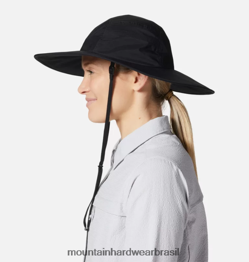 preto homens Mountain Hardwear exposição/2 chapéu de chuva gore-tex infinium acessórios AD28F6292