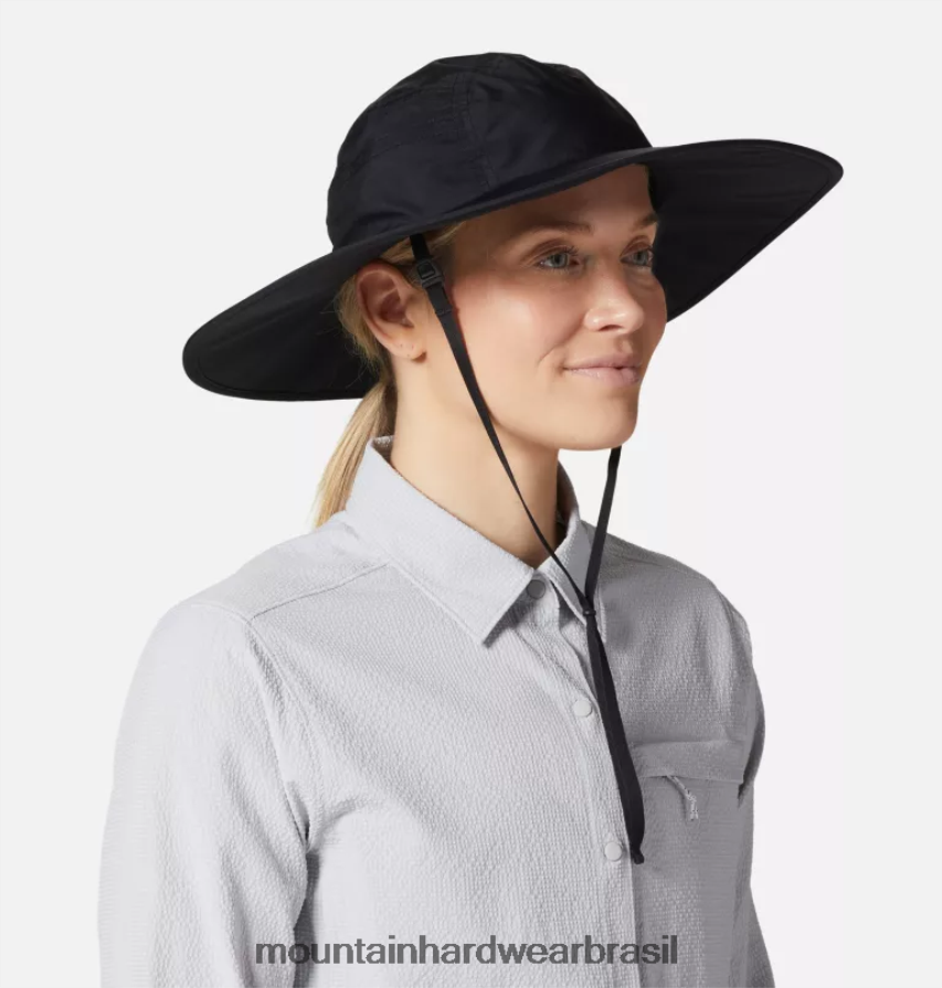 preto homens Mountain Hardwear exposição/2 chapéu de chuva gore-tex infinium acessórios AD28F6292