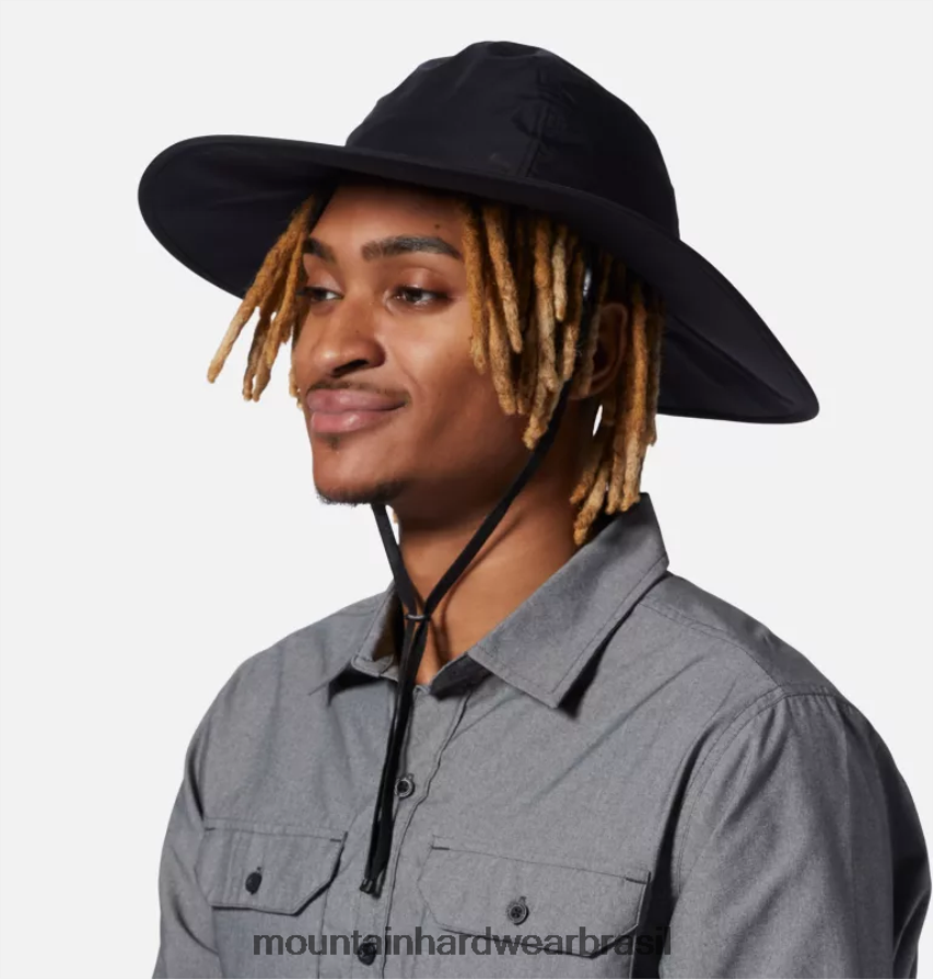 preto homens Mountain Hardwear exposição/2 chapéu de chuva gore-tex infinium acessórios AD28F6292