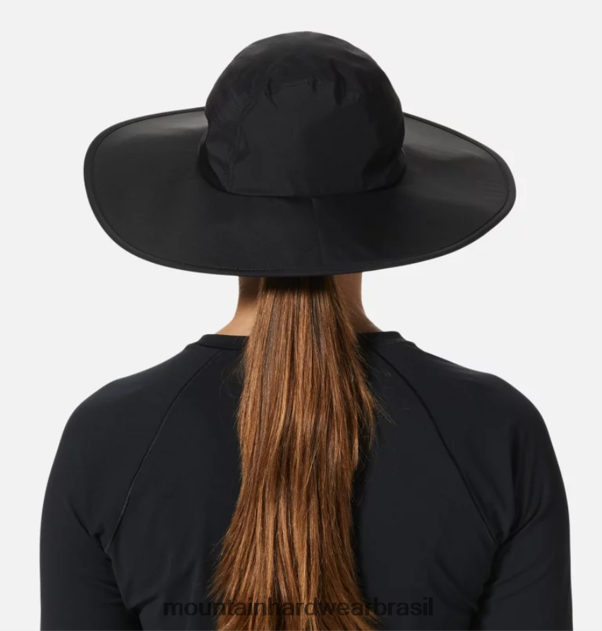 preto homens Mountain Hardwear exposição/2 chapéu de chuva gore-tex infinium acessórios AD28F6292