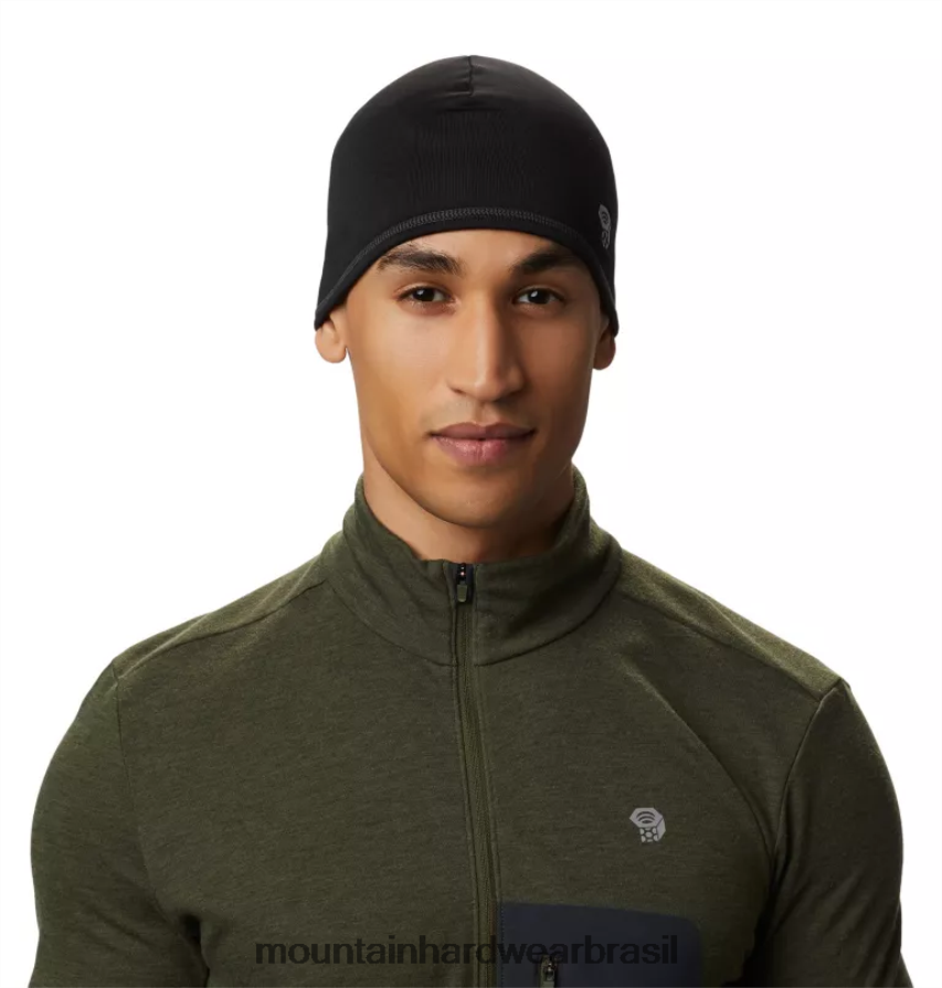 preto homens Mountain Hardwear gorro elástico de força acessórios AD28F6493