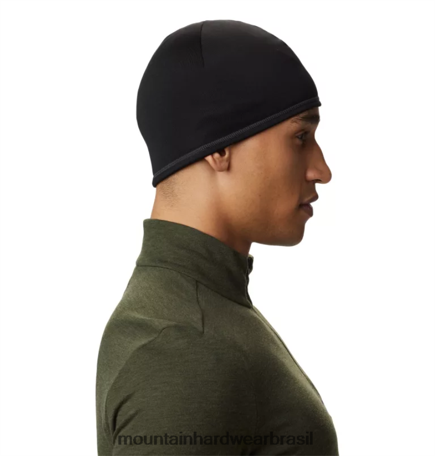 preto homens Mountain Hardwear gorro elástico de força acessórios AD28F6493