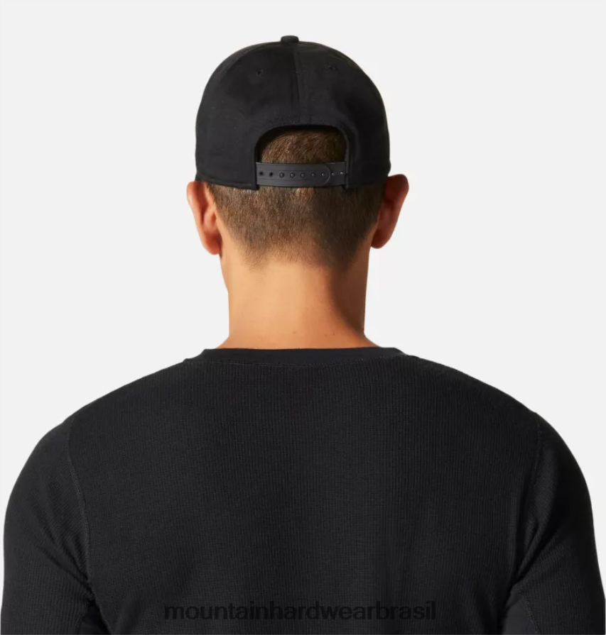 preto homens Mountain Hardwear logotipo mhw 6 painéis acessórios AD28F6363