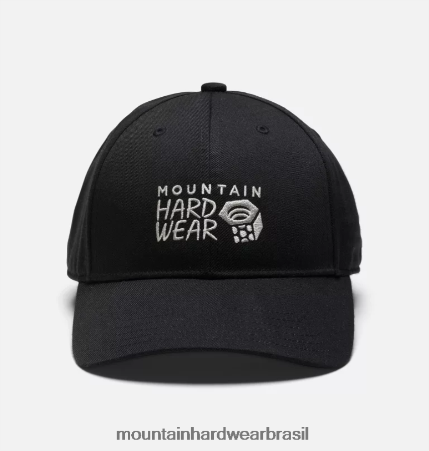 preto homens Mountain Hardwear logotipo mhw 6 painéis acessórios AD28F6363