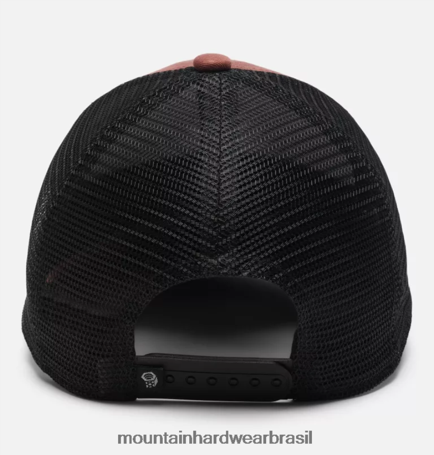 terra argilosa homens Mountain Hardwear boné trucker com logotipo mhw acessórios AD28F6435