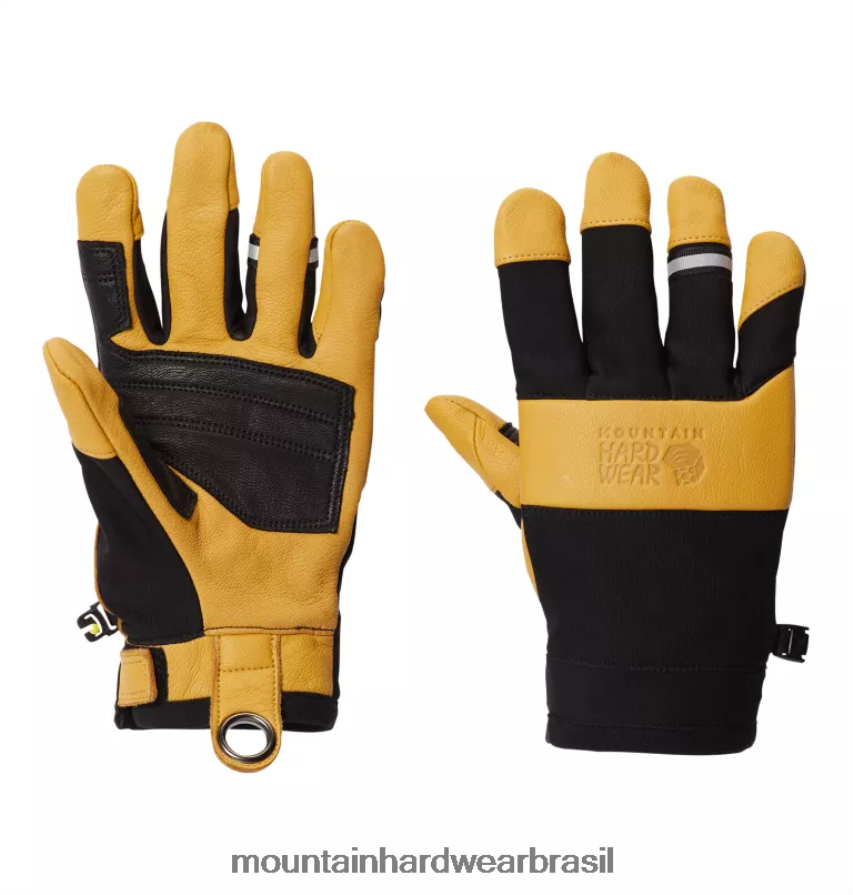 preto homens Mountain Hardwear luva crux gore-tex infinium acessórios AD28F6304