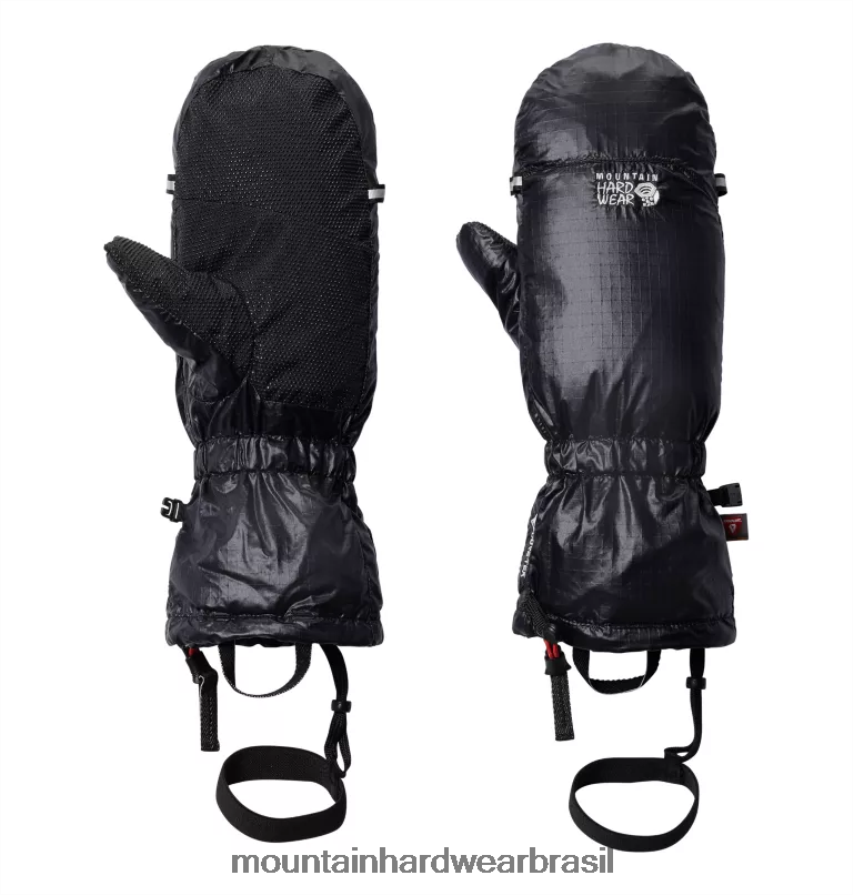 preto homens Mountain Hardwear luva de compressor gore-tex acessórios AD28F6440