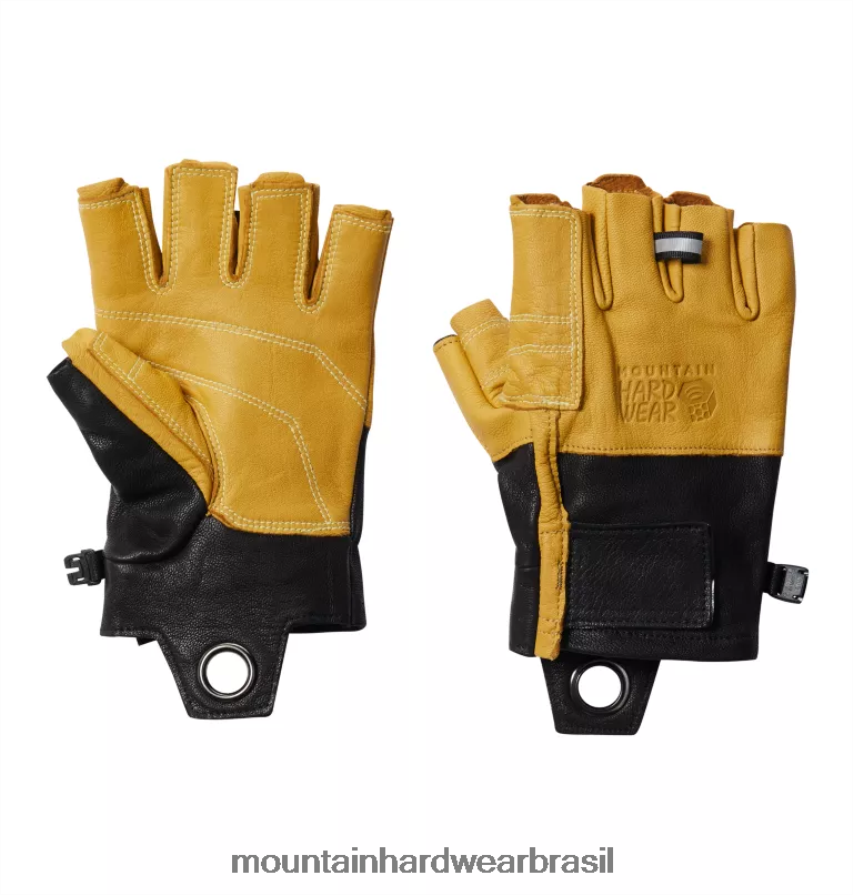 preto homens Mountain Hardwear luva de segurança fl acessórios AD28F6303