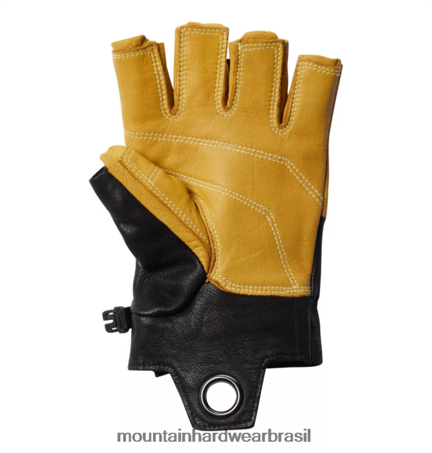 preto homens Mountain Hardwear luva de segurança fl acessórios AD28F6303