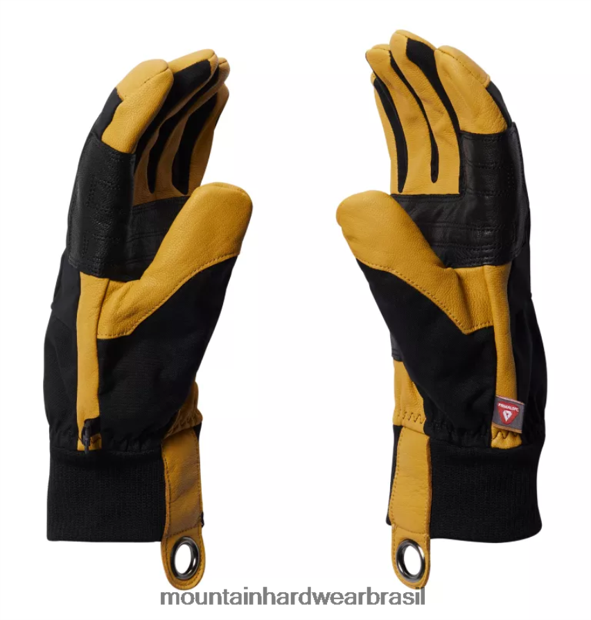 preto homens Mountain Hardwear luva de trabalho alpina setter de rota acessórios AD28F6305