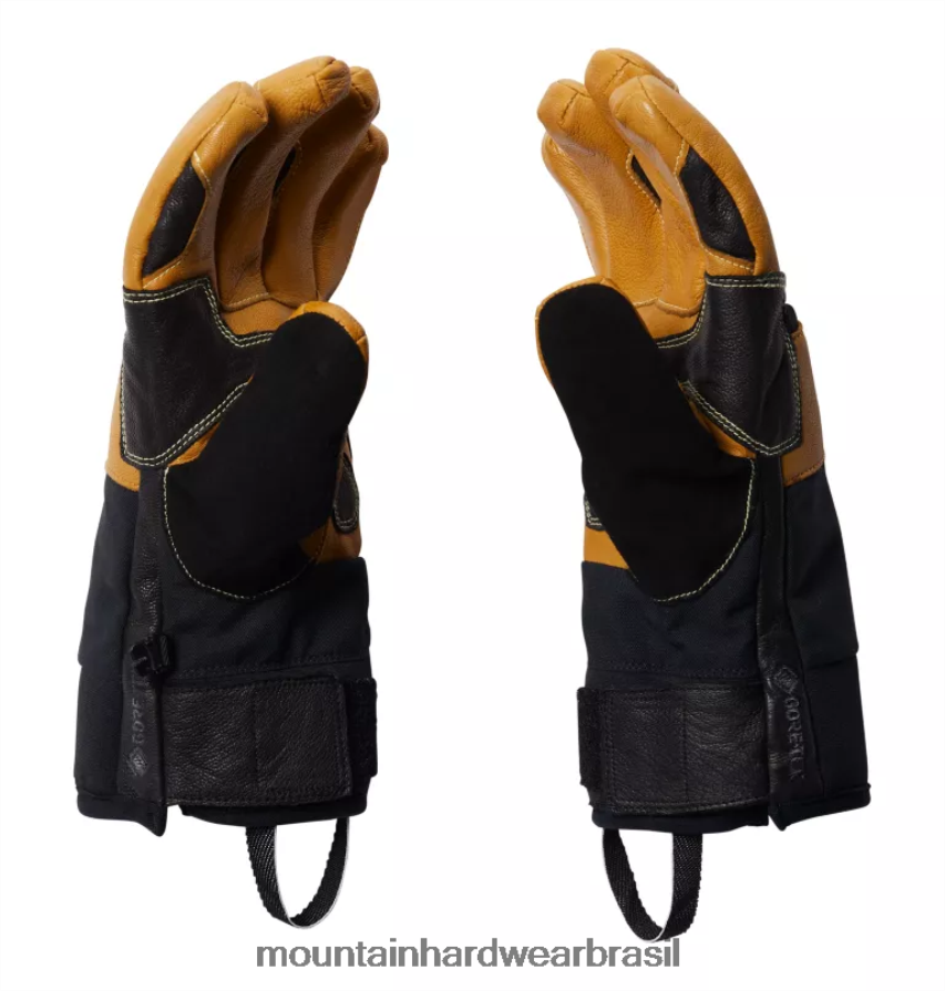 preto homens Mountain Hardwear luva gore-tex de luz de exposição acessórios AD28F6439