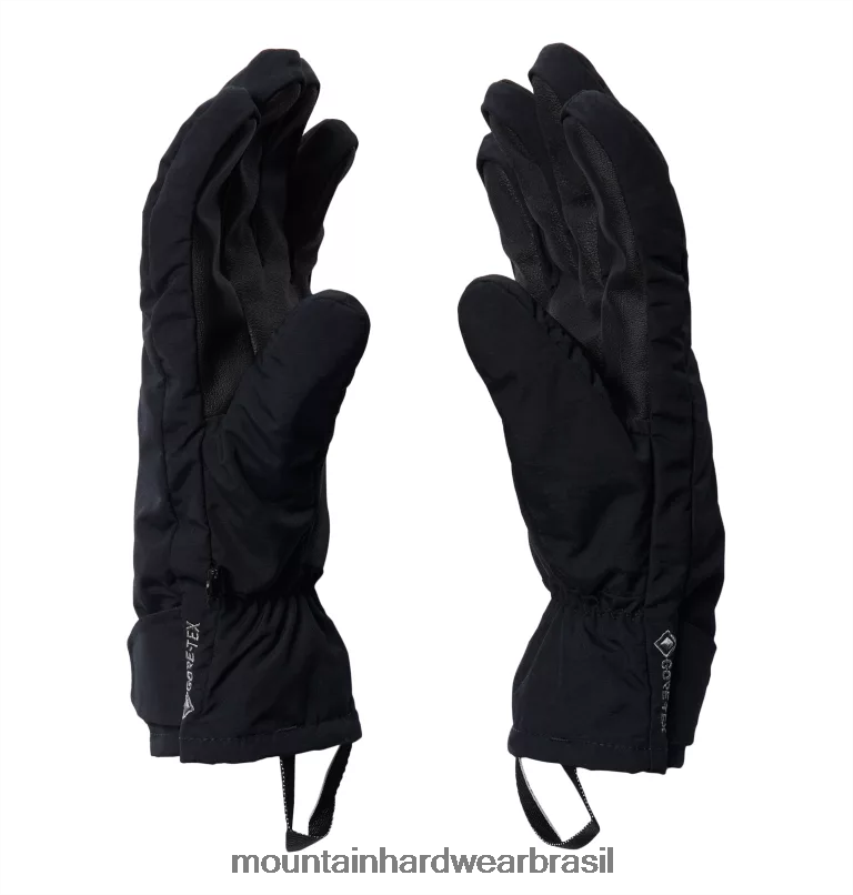 preto homens Mountain Hardwear luva gore-tex nuvem sombra acessórios AD28F6502