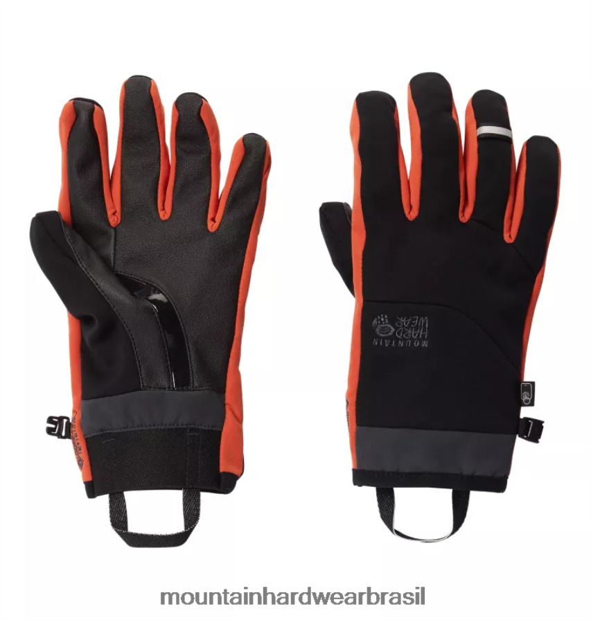 preto homens Mountain Hardwear luva rotor gore-tex infinium acessórios AD28F6369
