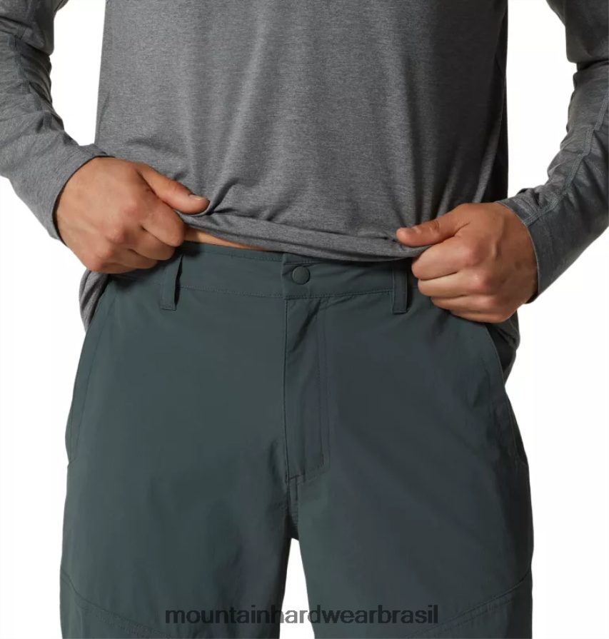 abeto preto homens Mountain Hardwear calça de caminhada na bacia partes inferiores AD28F6155